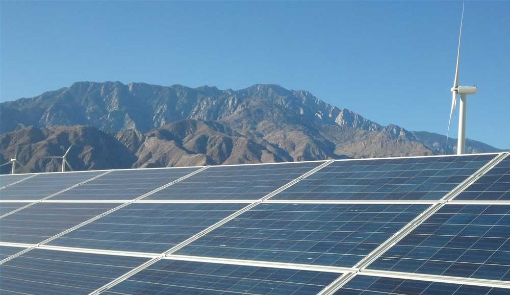 Solar Panel cleaning Palm Springs California